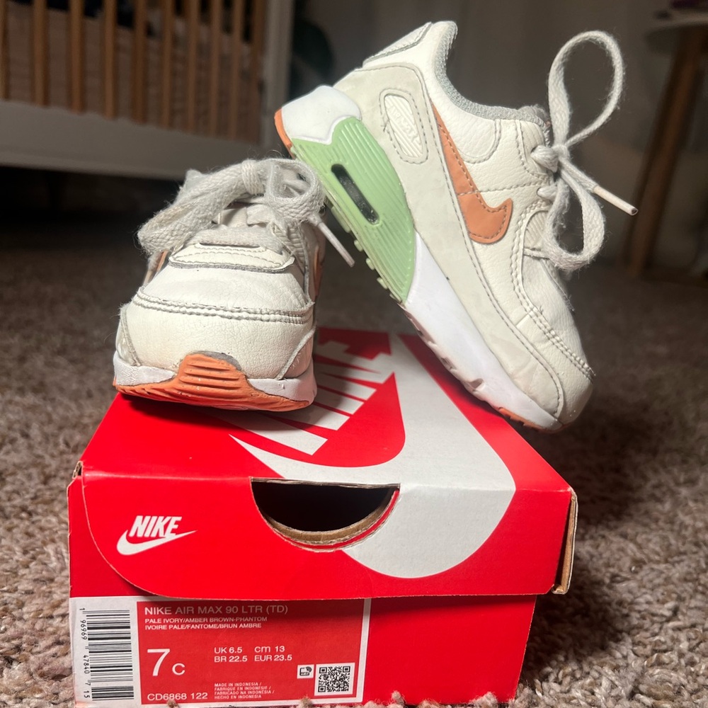 Nike Air Max 90 LTR, size 7c (toddler)